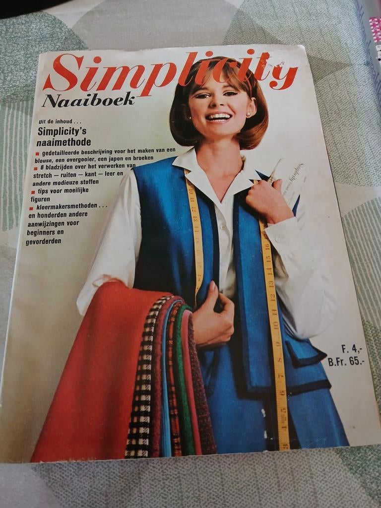 Simplicity Naaibook - Vintage Naaipatronen Boek, Ophalen of Verzenden
