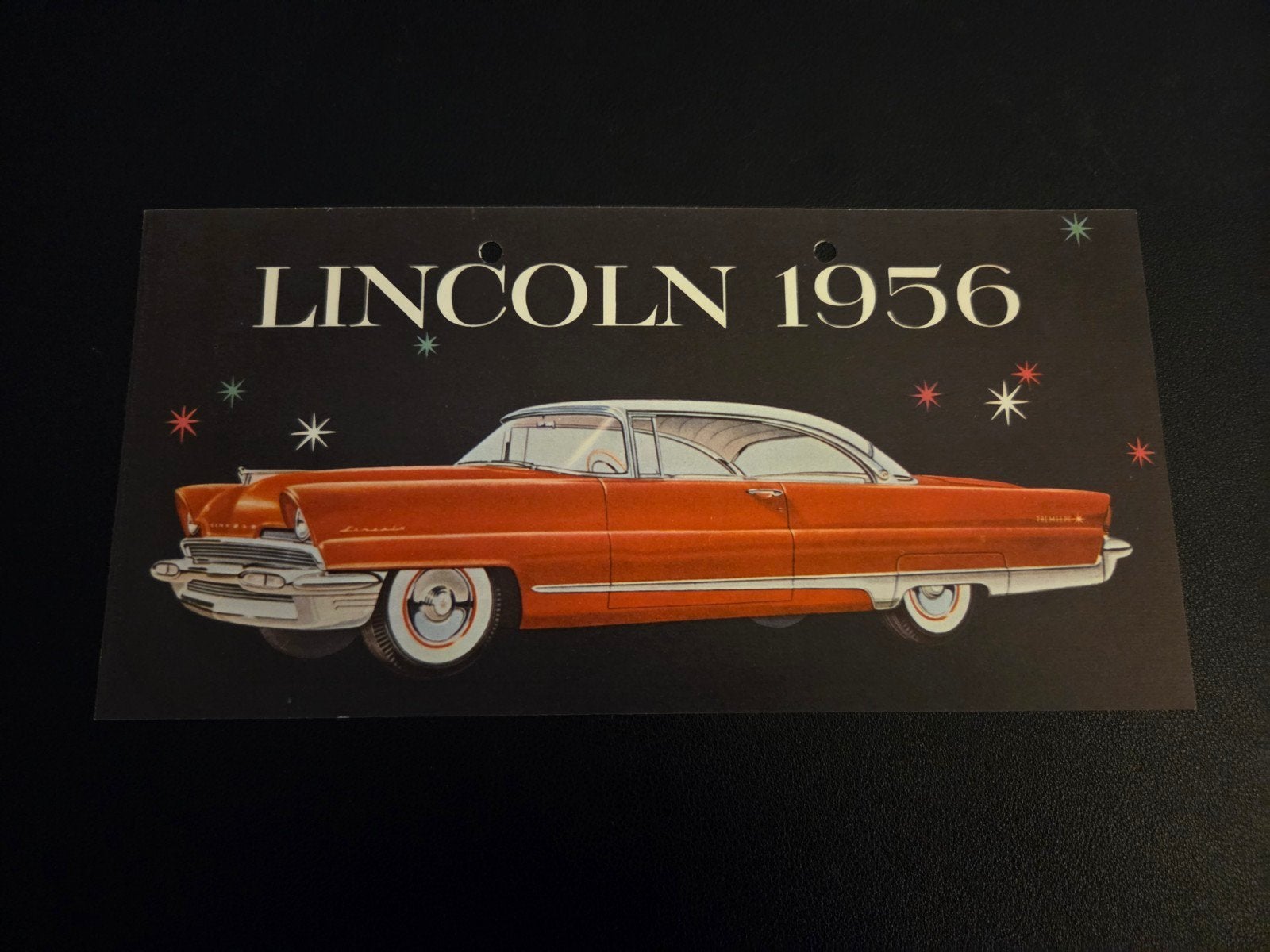 Brochure Lincoln Premiere 1956, Ophalen of Verzenden, Zo goed als nieuw, Overige merken