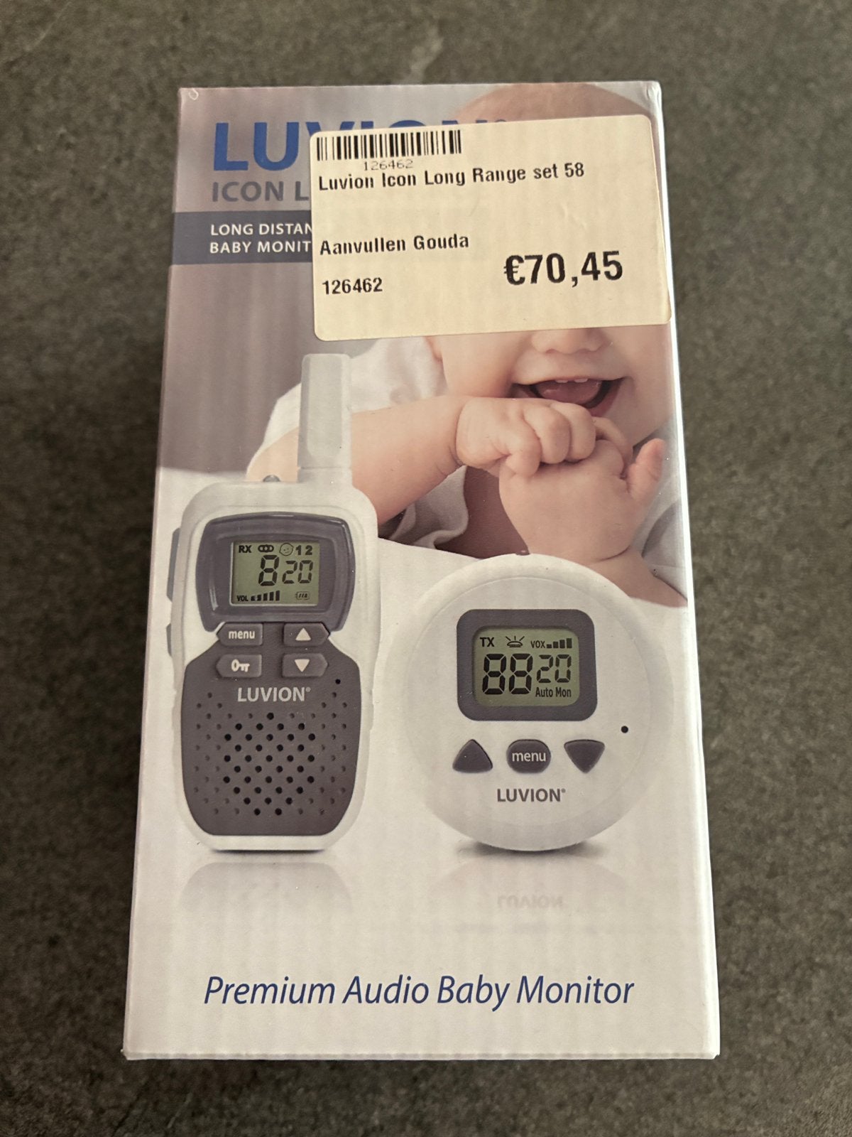Nieuwe babyfoon te koop, Kinderen en Baby's, Babyfoons, Ophalen of Verzenden, Nieuw, 250 meter of meer, Digitaal