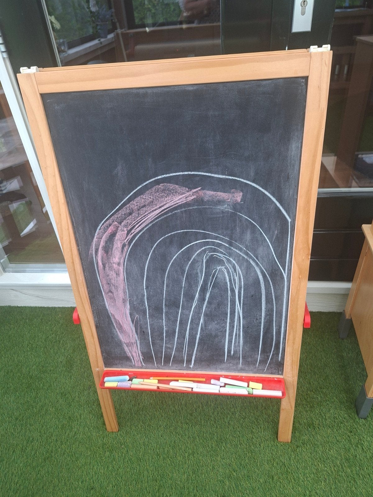 schoolbord, Ophalen, Zo goed als nieuw, Krijtbord