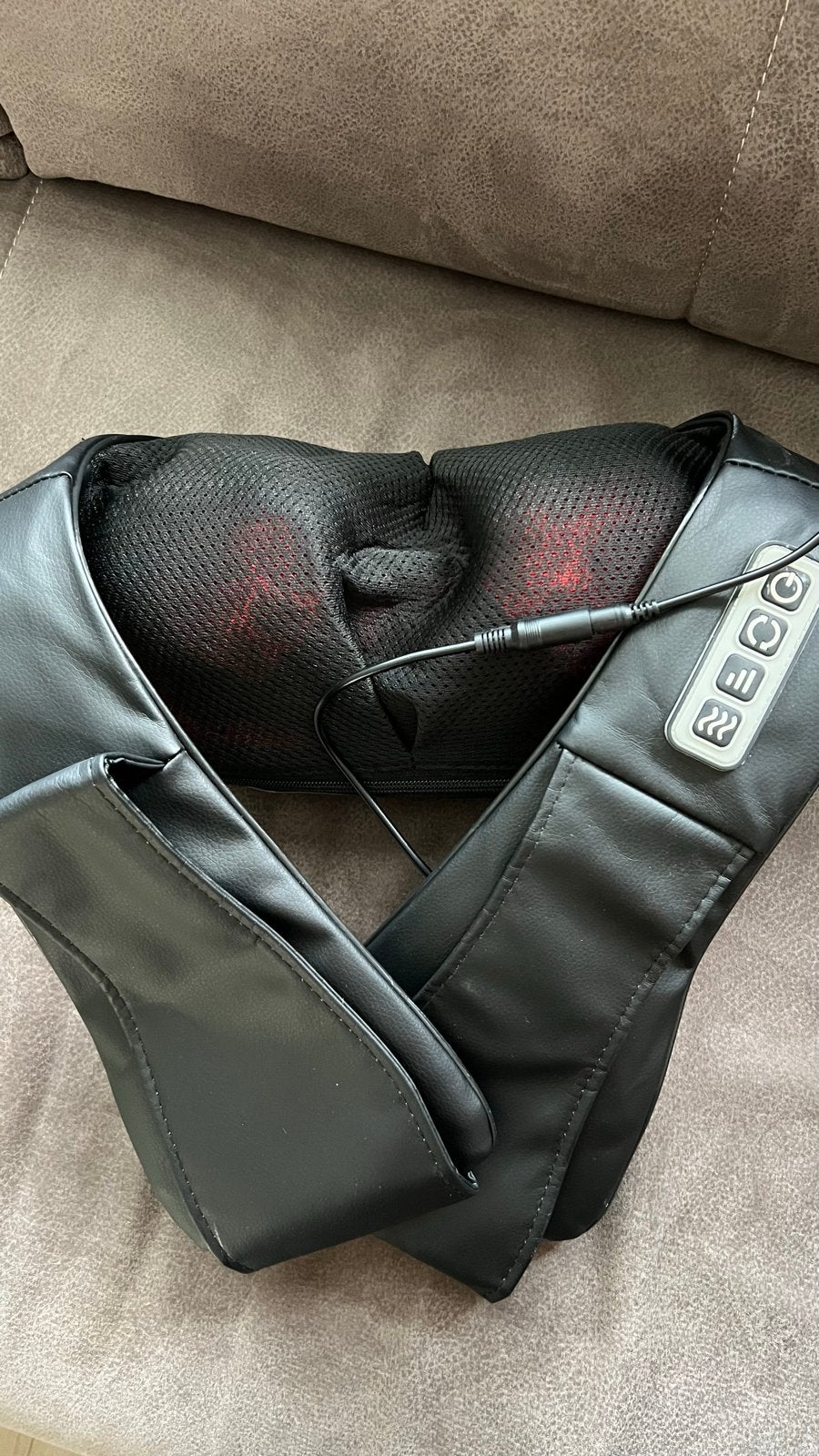 Zo goed als nieuw Shiatsu massagekussen, Ophalen of Verzenden, Zo goed als nieuw, Massagestoel of Kussen