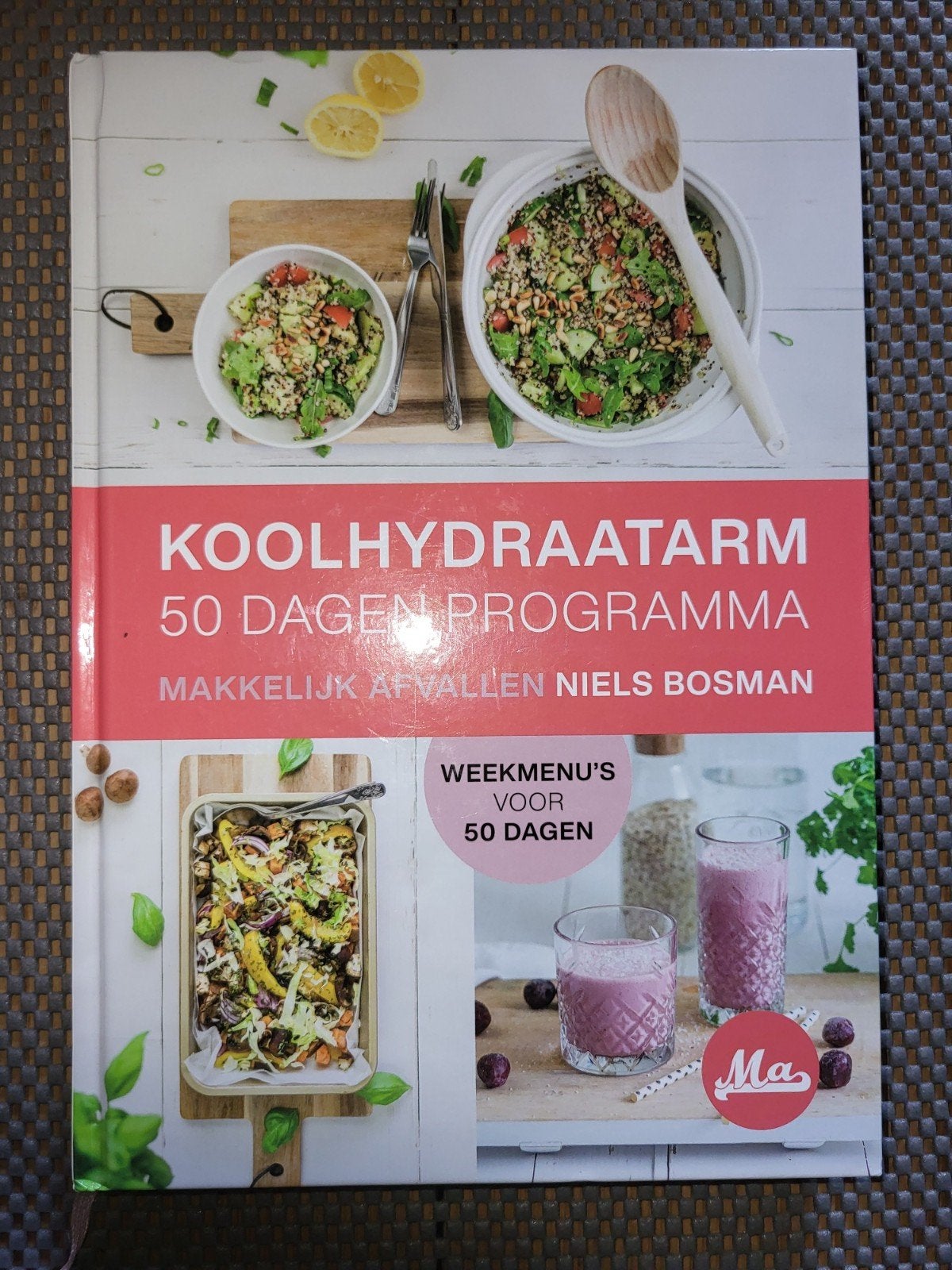 Koolhydraatarm 50 dagen programma,  niels bosman, Boeken, Ophalen of Verzenden, Zo goed als nieuw, Niels Bosman