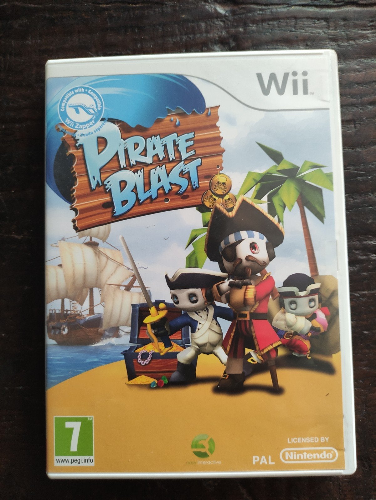 Wii Pirate Blast - Avontuurlijk piratenspel, Avontuur en Actie, Gebruikt, 2 spelers, Ophalen of Verzenden