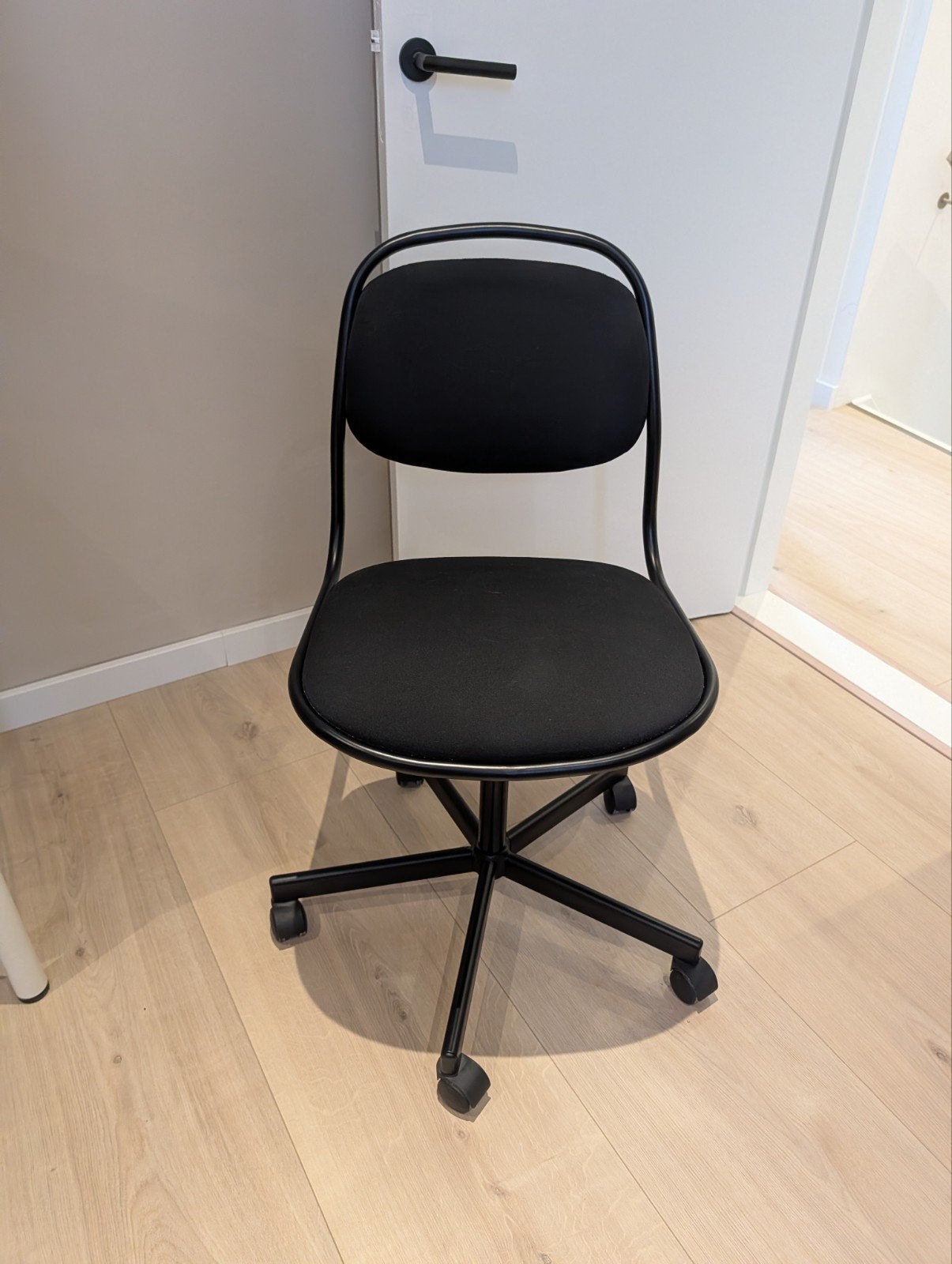 IKEA ÖRFJÄLL Bureaustoel - Zwart, Ophalen, Zo goed als nieuw, Zwart, Bureaustoel