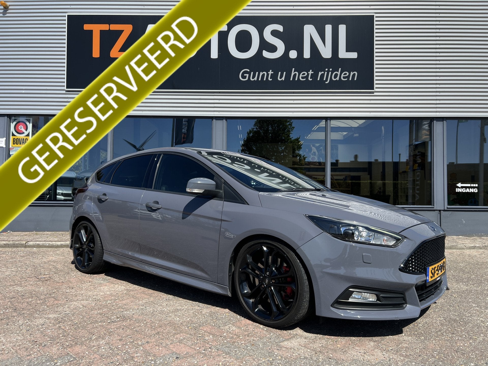 Ford Focus 2.0 TDCI ST-3 185pk/Recaro/Navi/Led (bj 2017), 4 cilinders, Leder, Automatische klimaatregeling, Hatchback