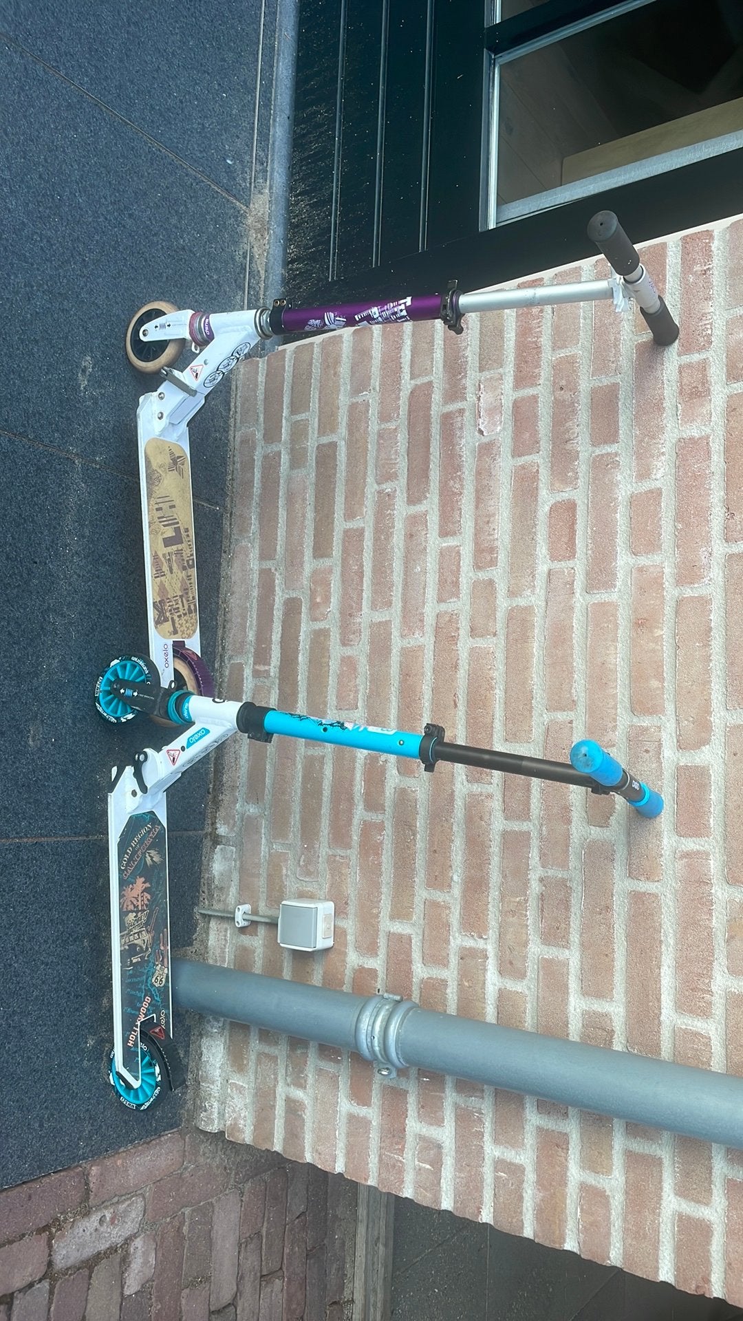 2 steps te koop, Ophalen, Gebruikt, Gewone step