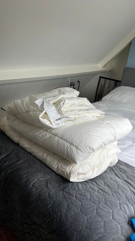 IKEA Stjärnbräcka dekbed maat 240x220, Ophalen, Wit, Tweepersoons, Deken of Dekbed