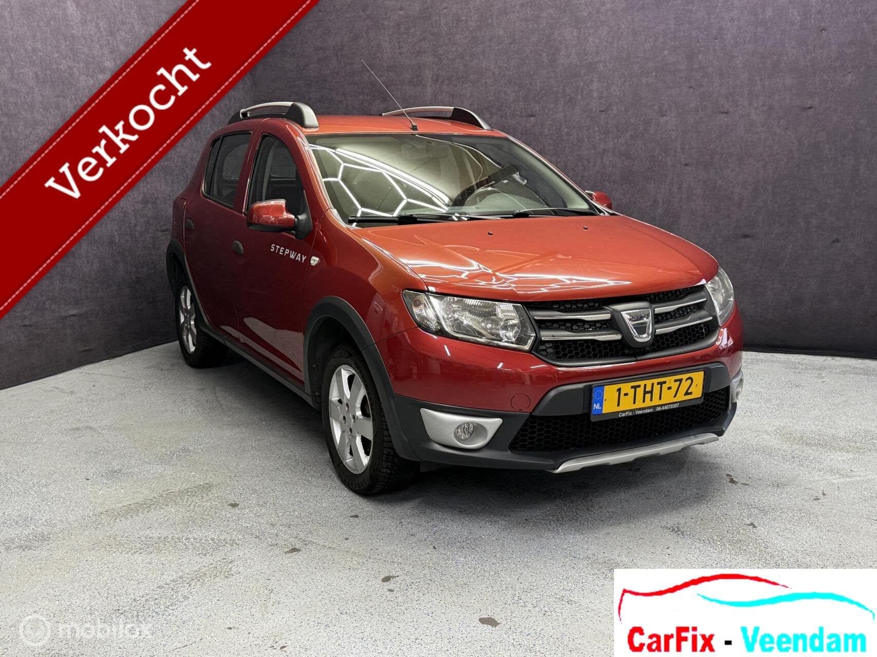 Dacia Sandero 0.9 TCe Stepway Lauréate EXPORT-HANDEL, Auto's, Voorwielaandrijving, 40 €/maand, Origineel Nederlands, Bedrijf