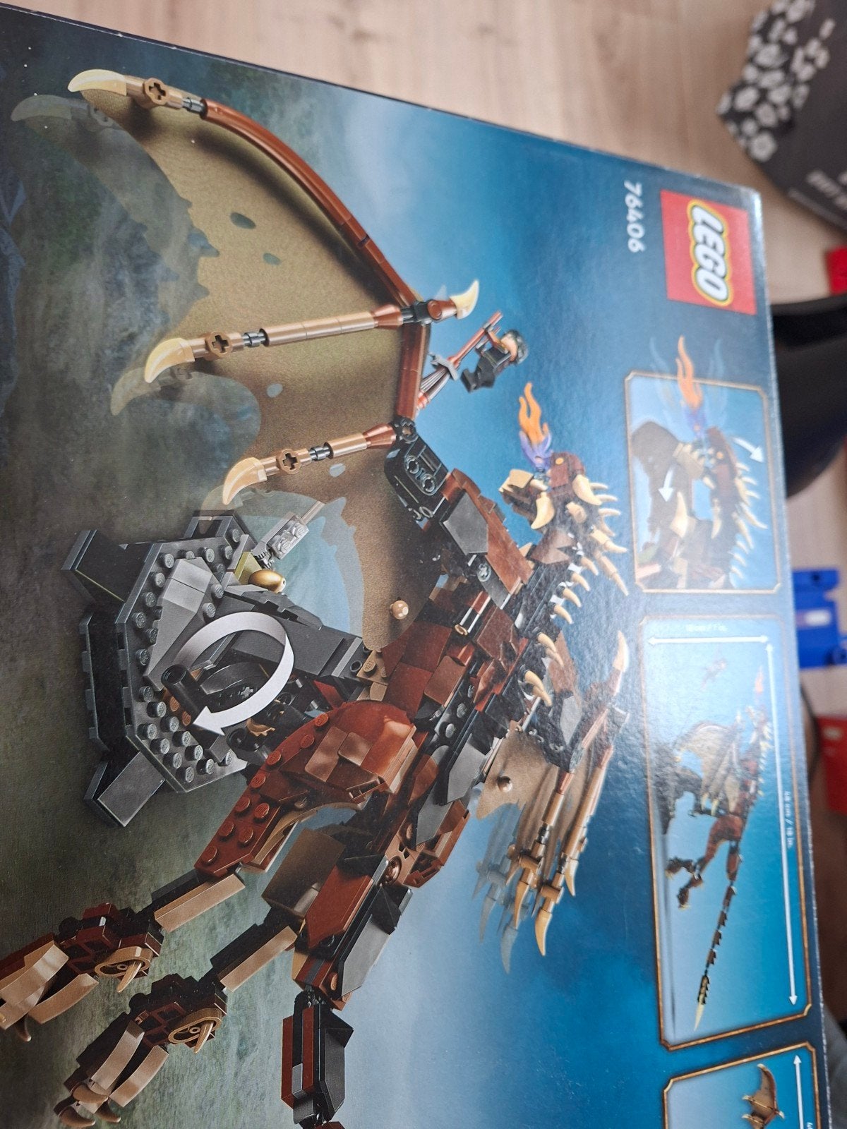 lego 76406 Hongaarse hoornstaart, Ophalen, Gebruikt
