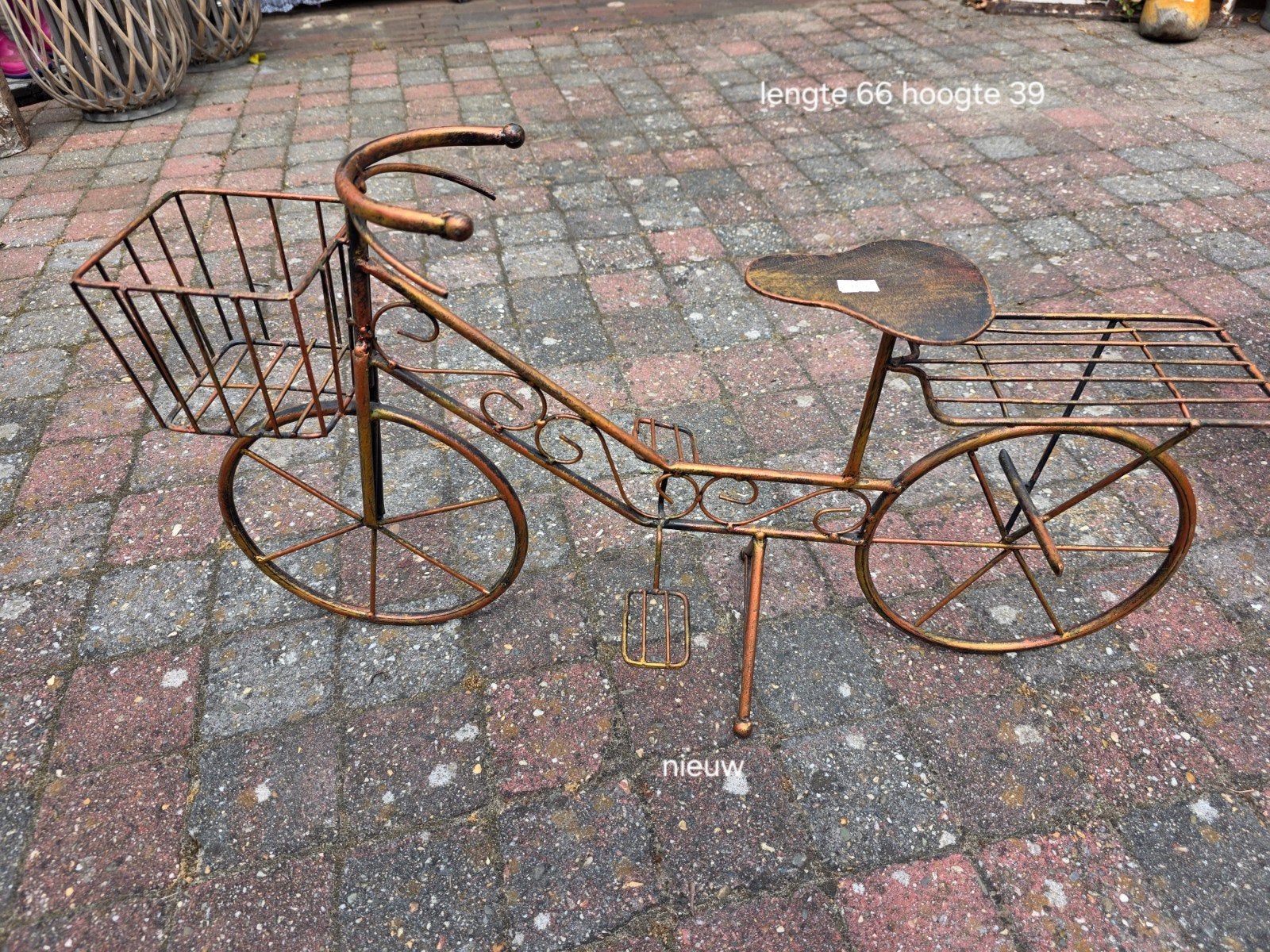 Decoratie fietsje nieuw, Ophalen of Verzenden, Nieuw