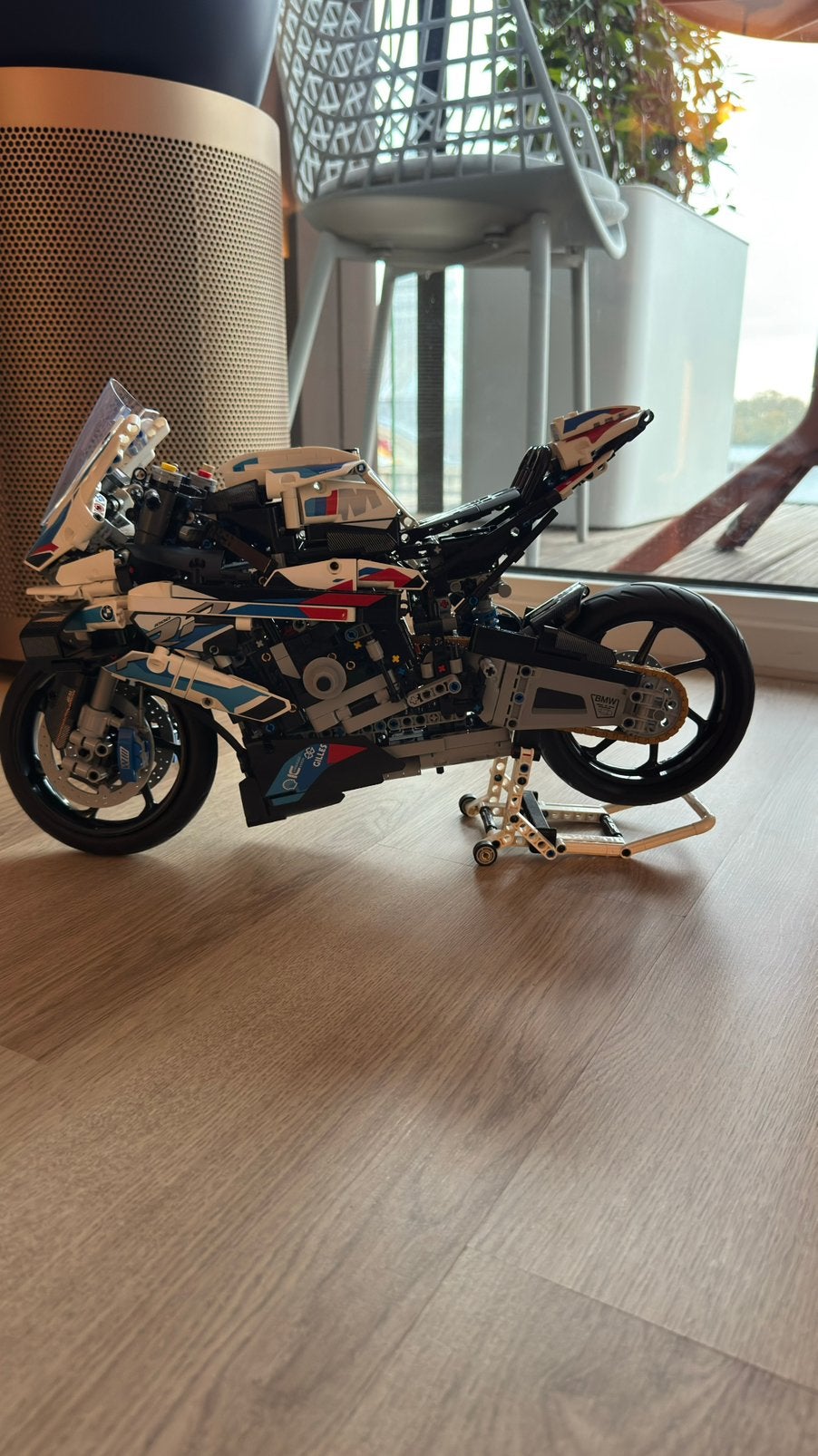 Lego BMW M1000RR - 42130, Ophalen of Verzenden, Zo goed als nieuw, Auto