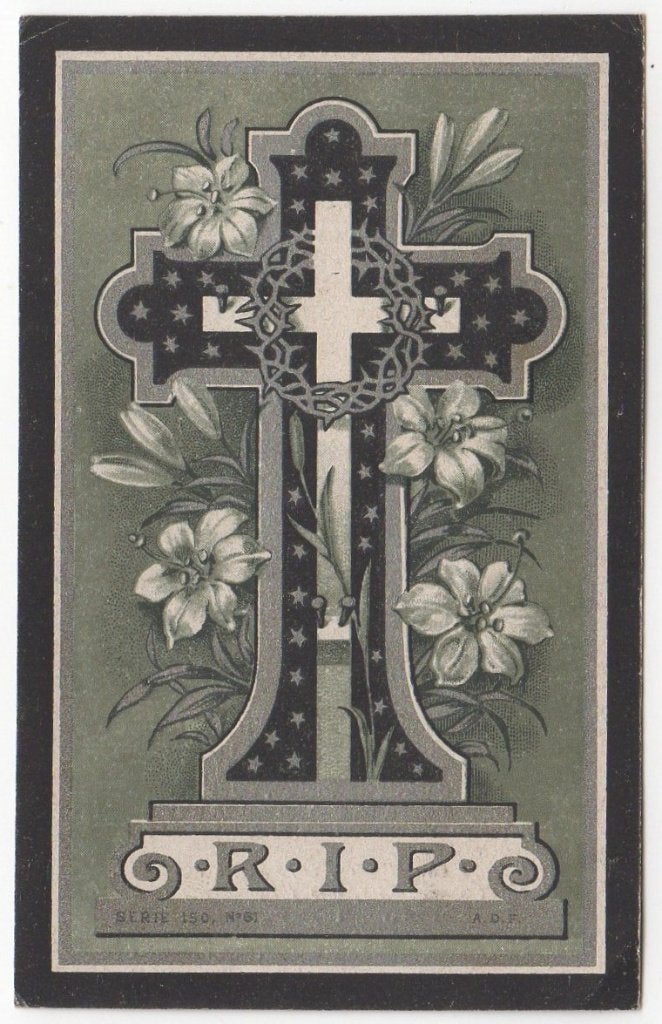Petrus C. Schouvorst 1872 Berendrecht + 1933 aldaar, 60 jaar, Verzenden