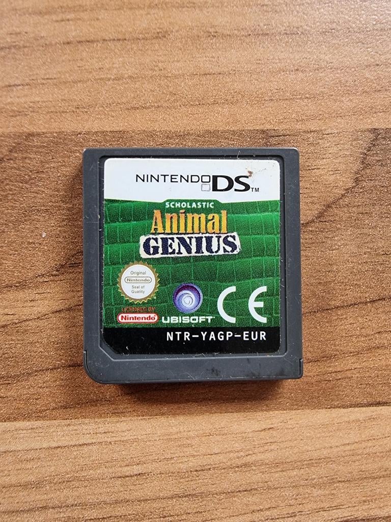 Animal Genious, Spelcomputers en Games, Games | Nintendo DS, Zo goed als nieuw, 1 speler, Vanaf 3 jaar, Ophalen of Verzenden