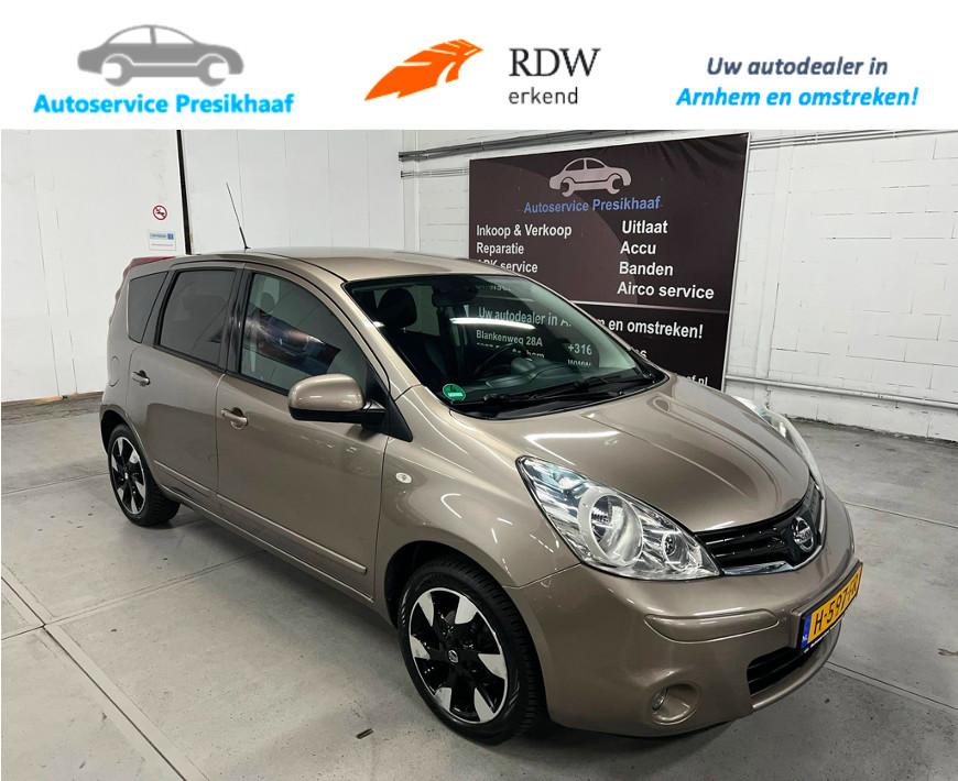Nissan Note 1.4 Nickelodeon HALF-LEDER / CRUISE / NAVIGATIE, Voorwielaandrijving, Euro 5, Gebruikt, 4 cilinders