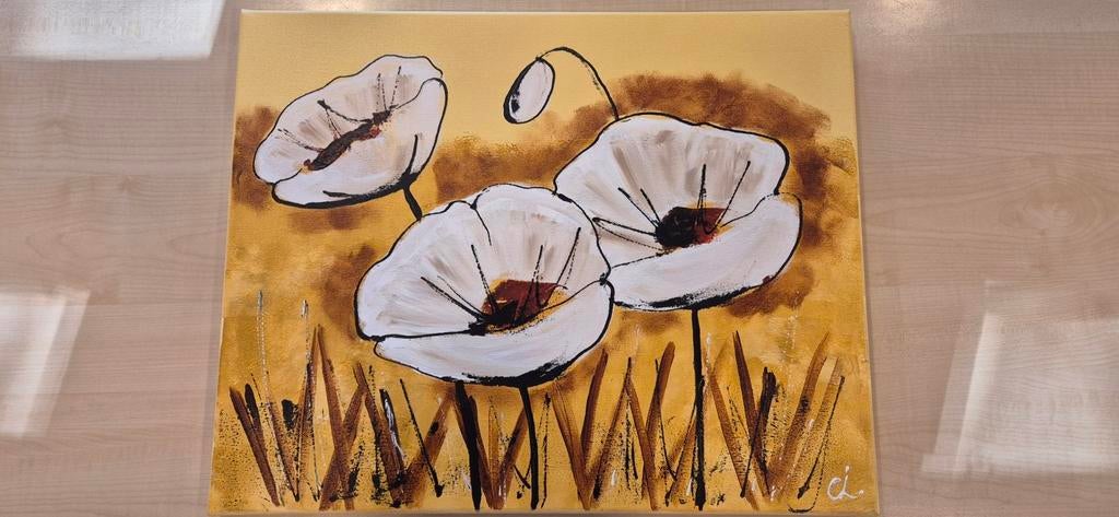 Schilderij "Beauty of Autumn" van C.M. Leushuis, Antiek en Kunst, Ophalen of Verzenden