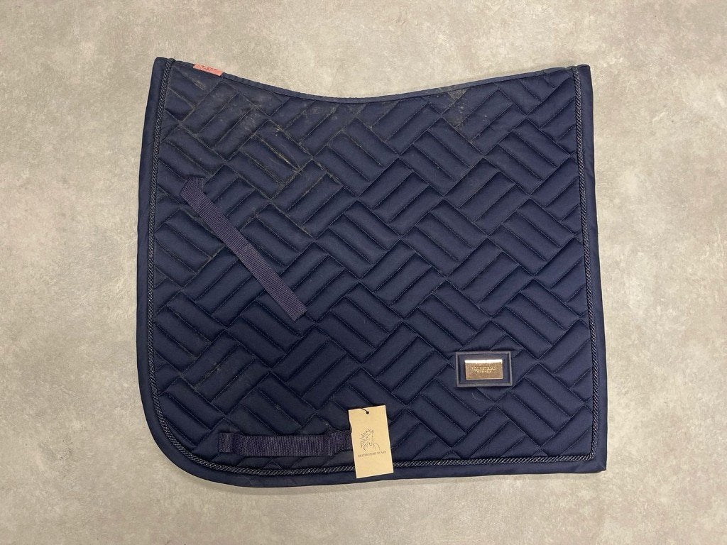 Equestrian Stockholm dekje lagoon blush blauw full dressuur, Full (L), Gebruikt, Dressuurdekje, Equestrian Stockholm