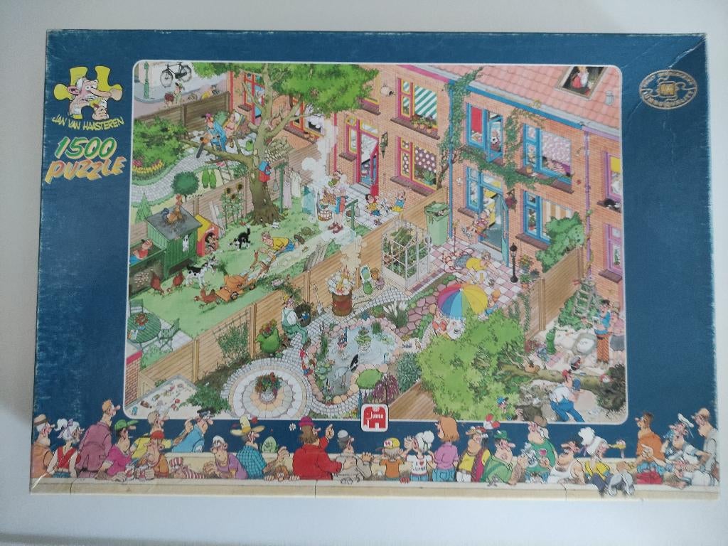 Puzzels: Jan van Haasteren, Ophalen, 500 t/m 1500 stukjes, Zo goed als nieuw, Legpuzzel