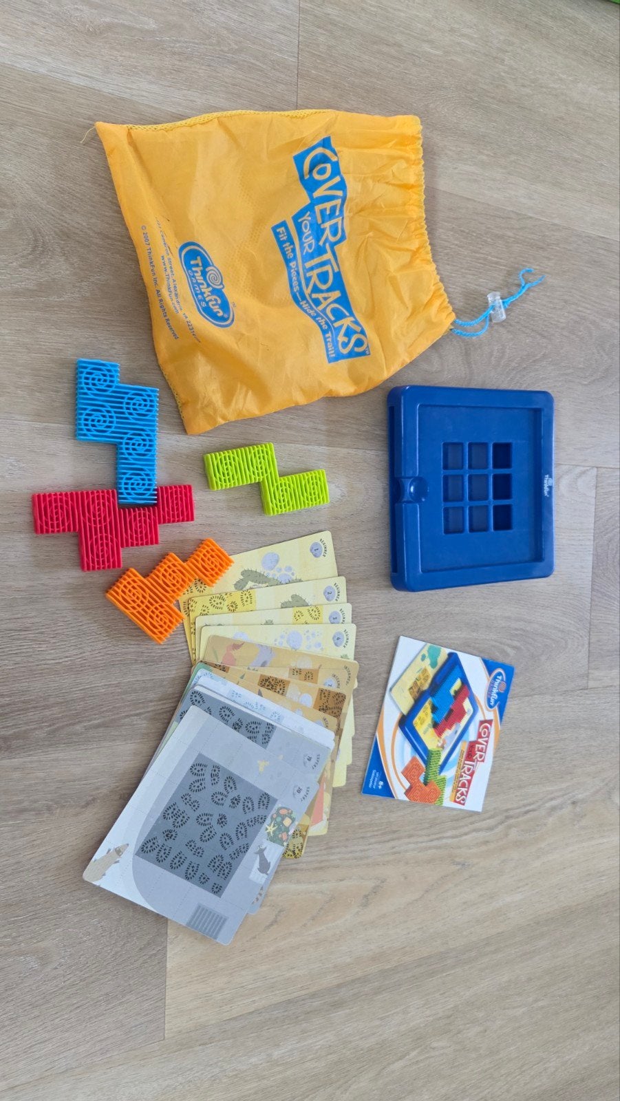 ThinkFun Cover Your Tracks, Ophalen of Verzenden, Minder dan 500 stukjes