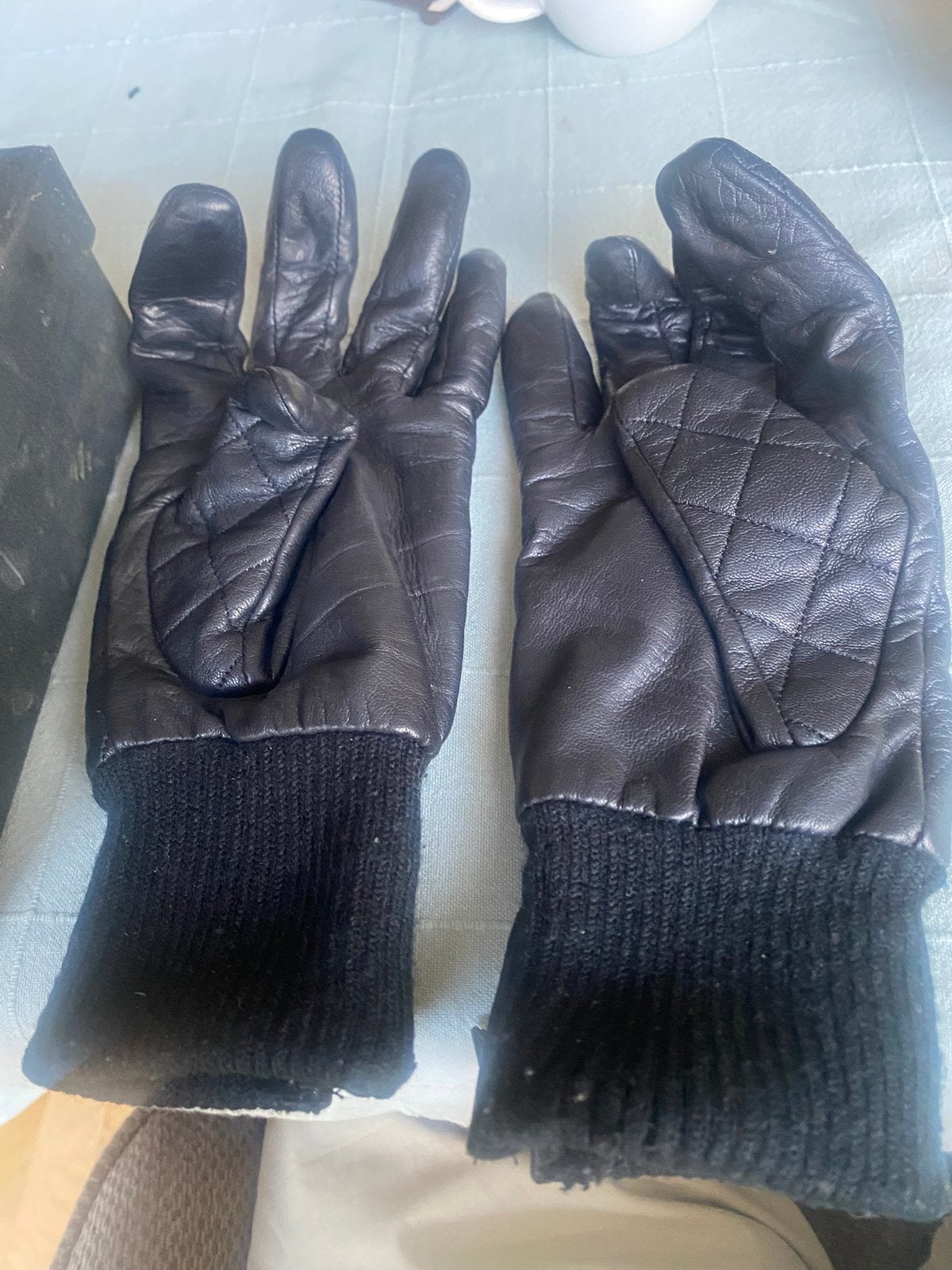Handschoen, Ophalen of Verzenden, Zo goed als nieuw, Zwart, Overige merken