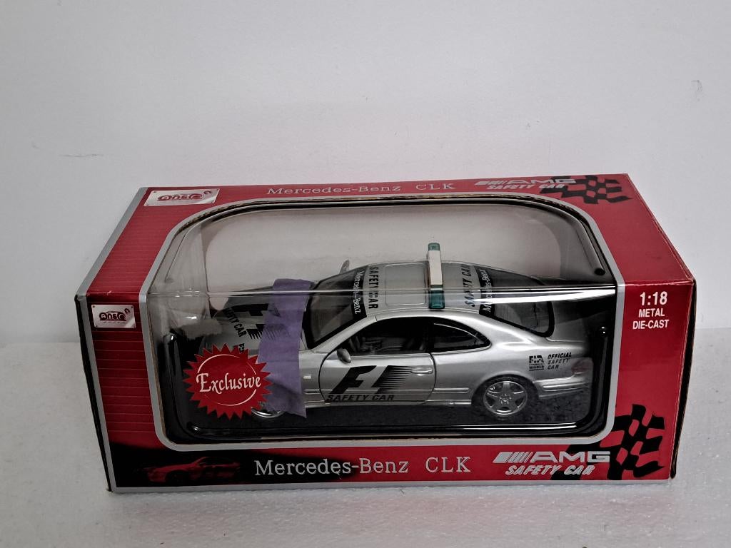Mercedes AMG CLK F1 Safety Car 1/18 Anson, Hobby en Vrije tijd, Modelauto's | 1:18, Ophalen of Verzenden, Zo goed als nieuw, Auto
