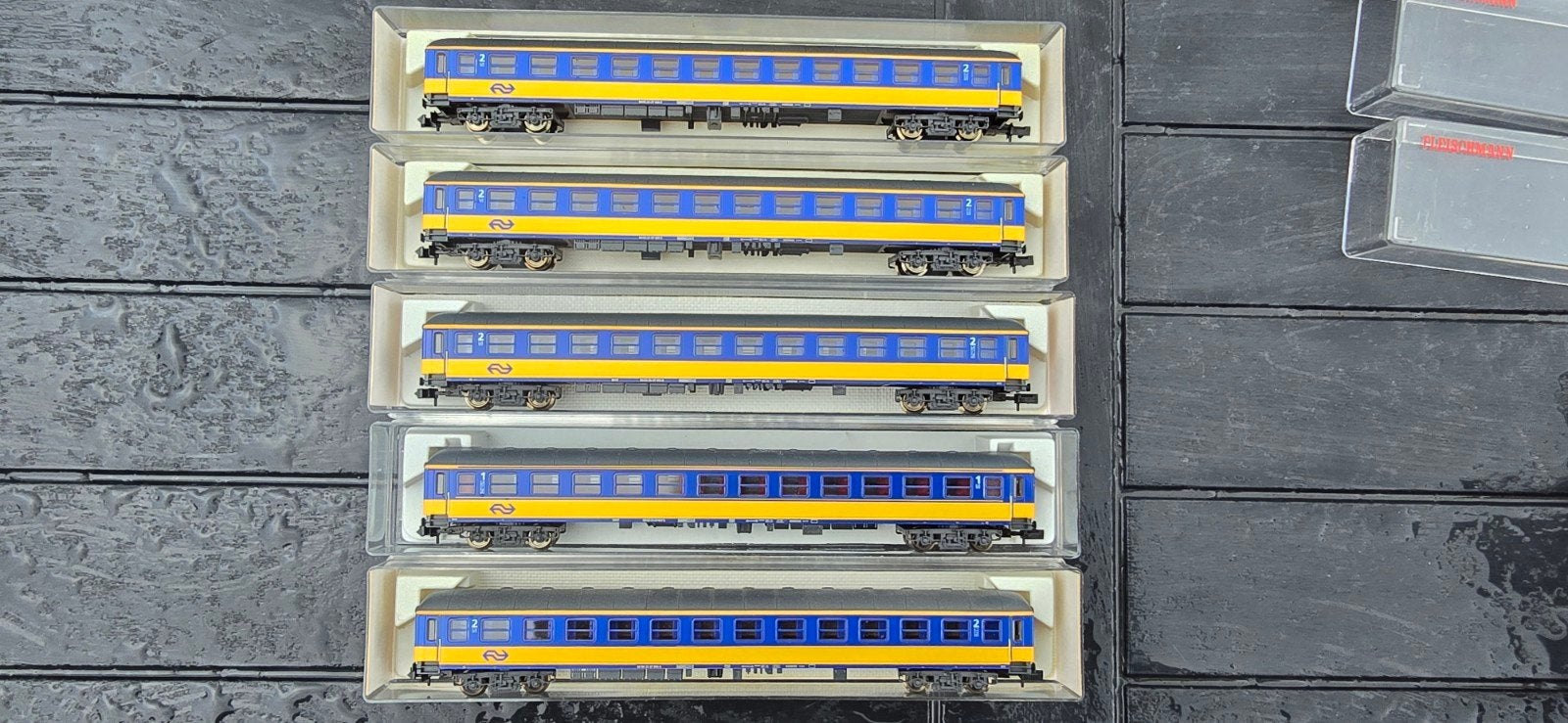 fleischmann NS ICK rijtuigset 5 dlg top ovp!, Hobby en Vrije tijd, Gelijkstroom, Fleischmann, Wagon, Ophalen of Verzenden