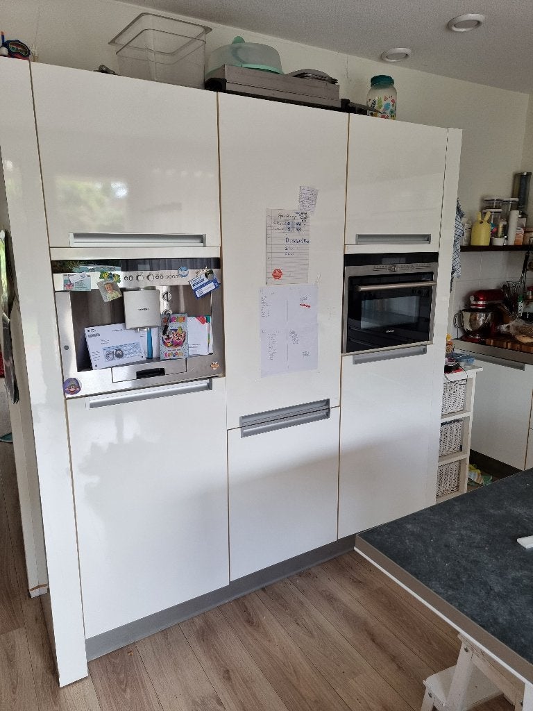 Complete Keuken met Apparatuur en Eiland - Zelf Demonteren, Ophalen, Wit, Overige materialen, Overige merken