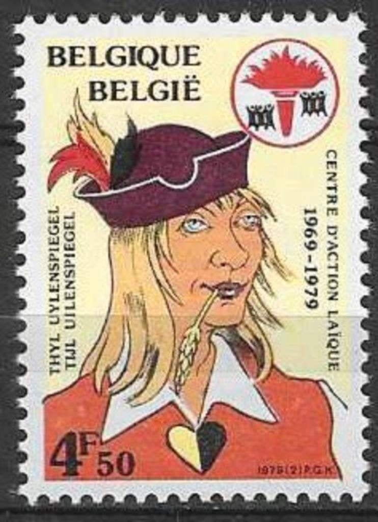 Belgie 1979 - Yvert 1918 /OBP 1923 - Vrijzinnige actie (PF), Postzegels en Munten, Postzegels | Europa | België, Verzenden, Postfris