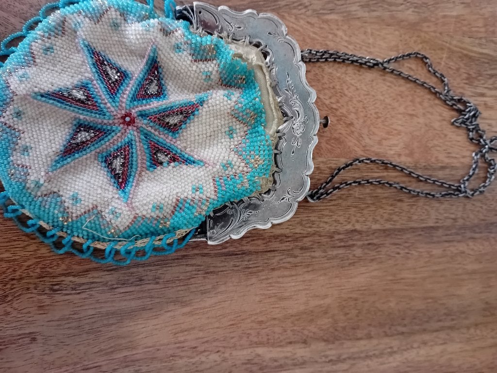 Beursje zilver, Antiek en Kunst, Ophalen, Zilver