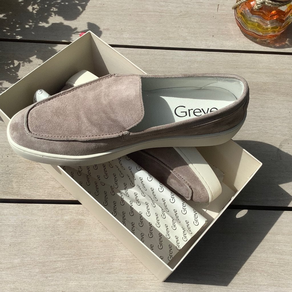 Greve Suède Loafers Maat 46, Loafers, Bruin, Nieuw, Ophalen of Verzenden