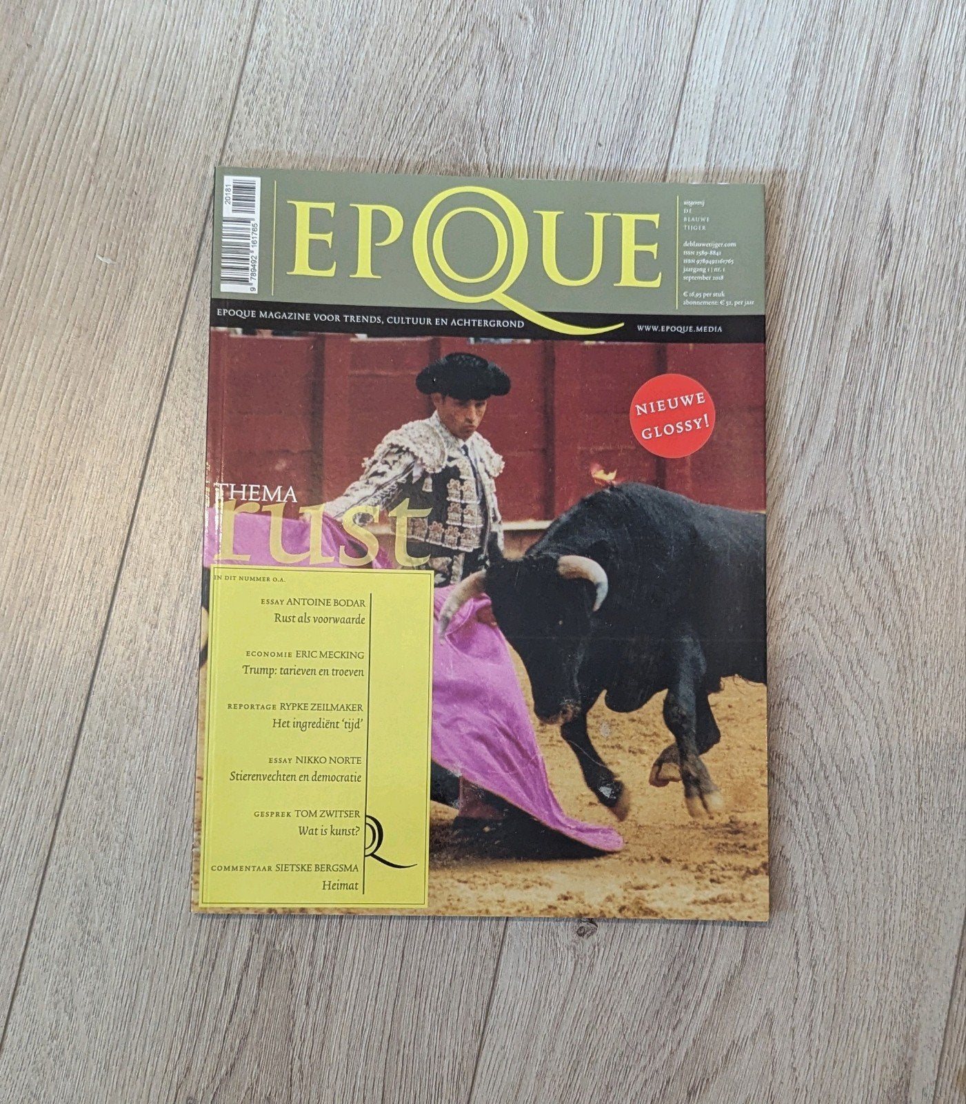 Epoque Magazine Jaargang 1 Nummer 1, Ophalen of Verzenden, Nieuw, Overige typen