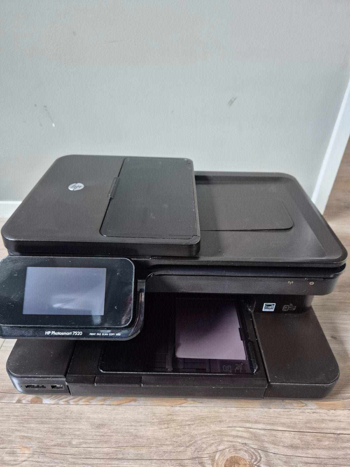 HP Photosmart 7520 All-in-One Printer, Gebruikt, Inkjetprinter, All-in-one, Draadloos