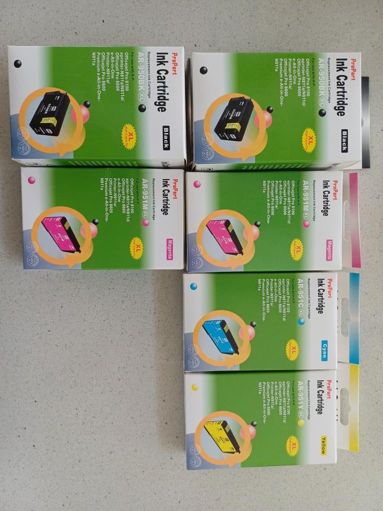 ProPart Inktcartridges XL voor HP printers, Ophalen of Verzenden, Nieuw, Cartridge, ProPart