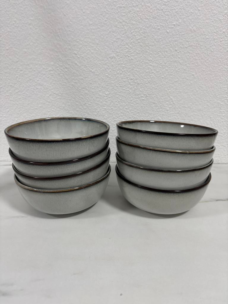 IKEA Gladelig schaal grijs 14cm - Nieuw, Porselein of Keramiek, Schaal, Rond, Nieuw
