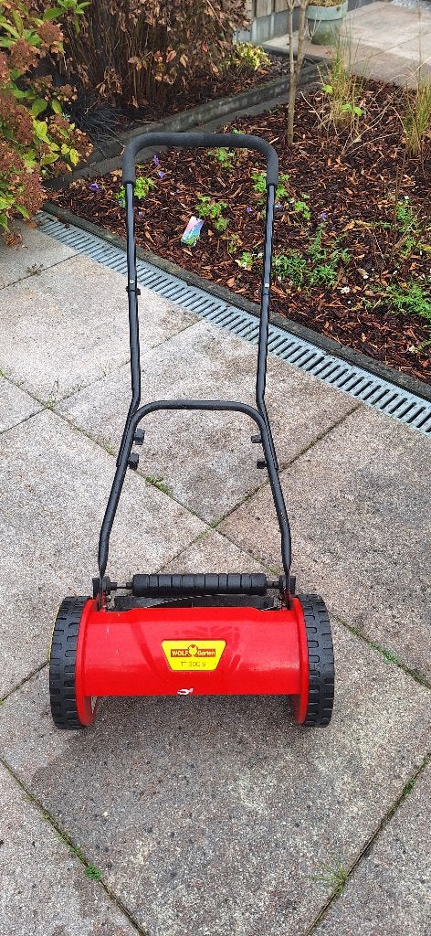 Wolf Gartner grasmaaier, Tuin en Terras, Ophalen, Gebruikt, Handgrasmaaier, 30 t/m 39 cm