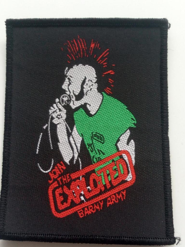 The Exploited zeer zeldzame vintage 80's patch e51 punk, Verzenden, Nieuw, Kleding