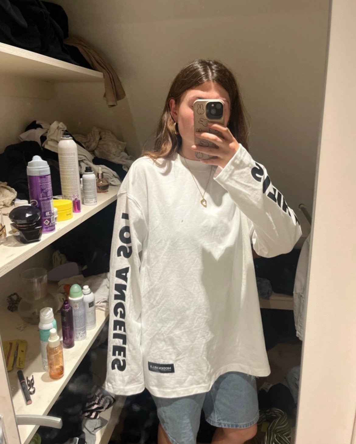 Hidden Hills Los Angeles Longsleeve, Wit, Maat 42/44 (L), Nieuw, Ophalen of Verzenden