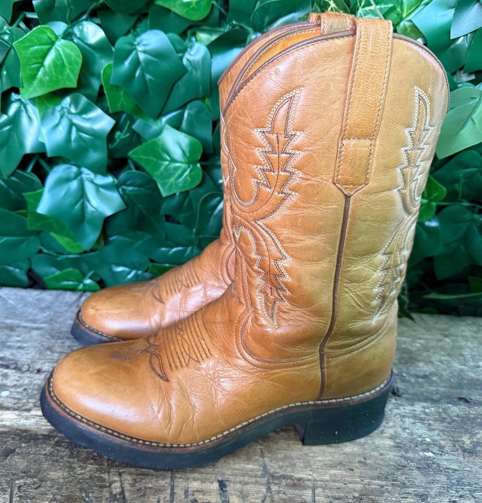 weinig gedragen mooie vintage  boots van Sendra maat 39, Sendra, Bruin, Lage of Enkellaarzen, Ophalen of Verzenden