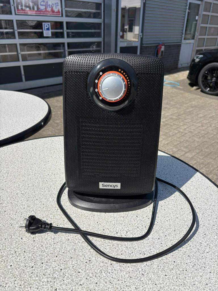 Sencys keramische kachel 2000W – draaibaa / ventilatorkachel, Ophalen, Gebruikt, Overige