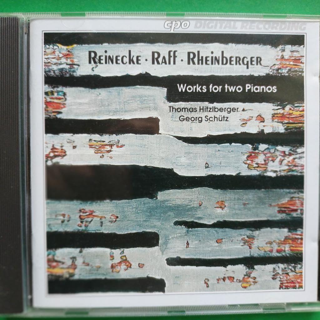 REINECKE - RAFF - RHEINBERGER - WORKS FOR TWO PIANO'S, Ophalen of Verzenden, Modernisme tot heden, Zo goed als nieuw, Orkest of Ballet