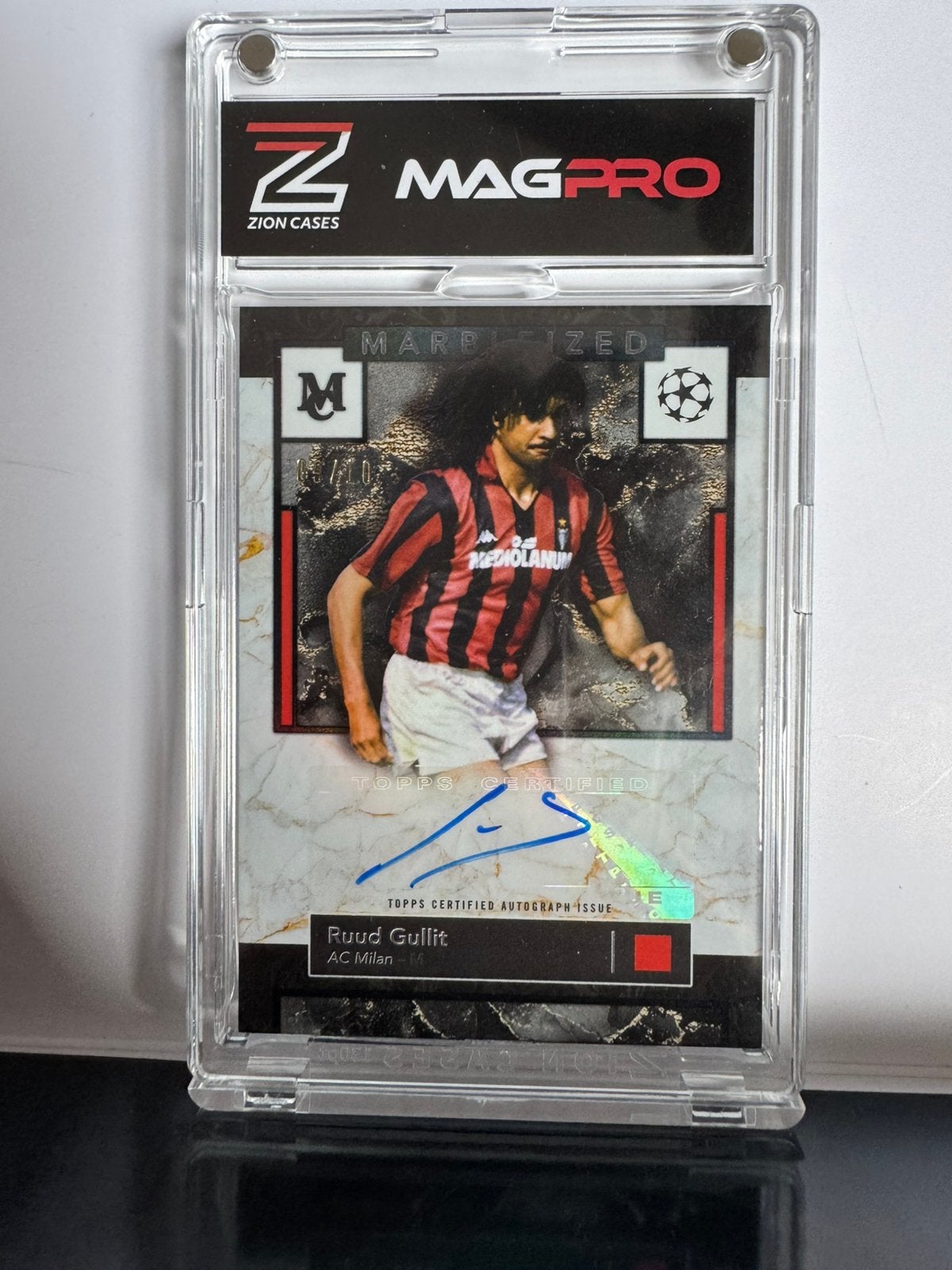Ruud Gullit Topps Museum Autograph Card /10, Ophalen of Verzenden, Zo goed als nieuw