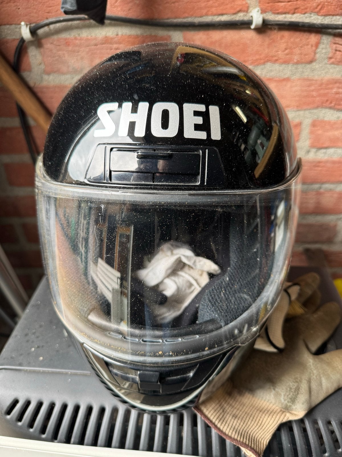 Shoei X-8R Integraalhelm Zwart Maat M, M, Heren, Ophalen of Verzenden, Integraalhelm