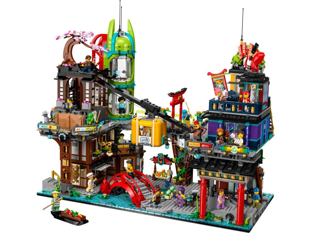 LEGO LEGOÂ® EXCLUSIVE Die Markte von NINJAGO City 71799, Niet ingevuld, Niet ingevuld, Niet ingevuld