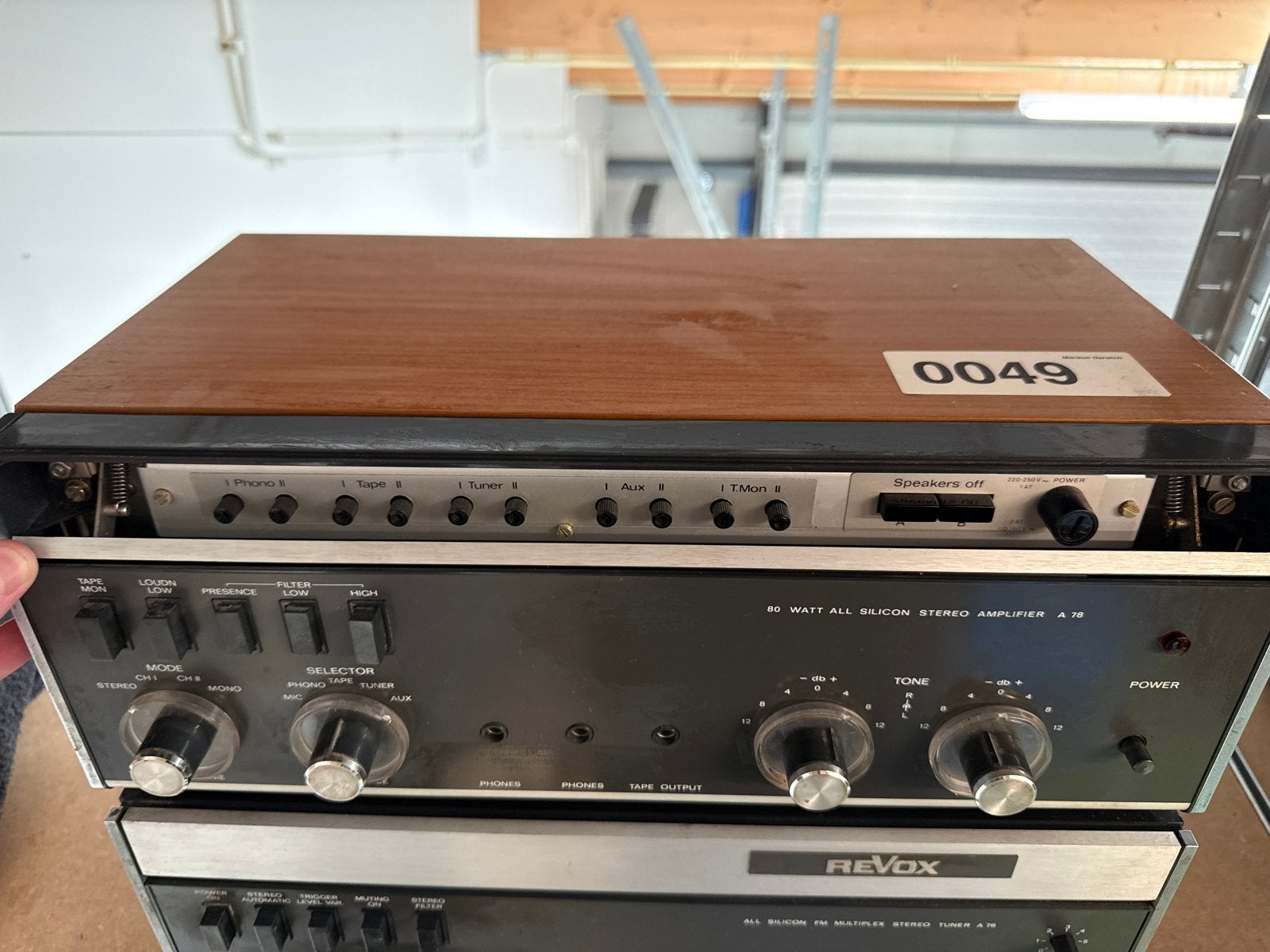 Foto 3 van Revox A78 Versterker & A76 Tuner - Vintage Audio Set