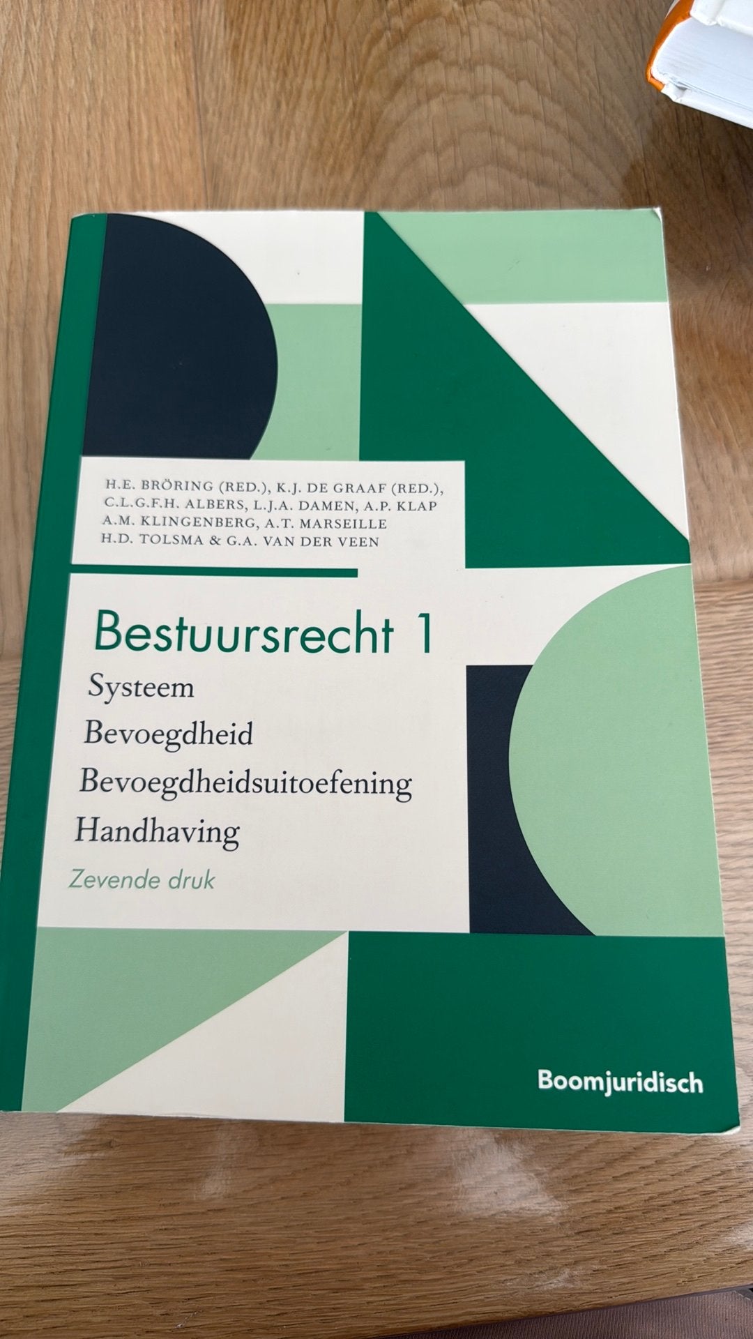 Bestuursrecht 1, Ophalen of Verzenden, Zo goed als nieuw
