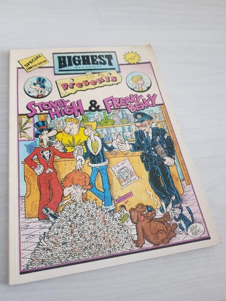 Highest Magazine [Engels], Gelezen, Eén stripboek, Ophalen of Verzenden, Arthur Martens