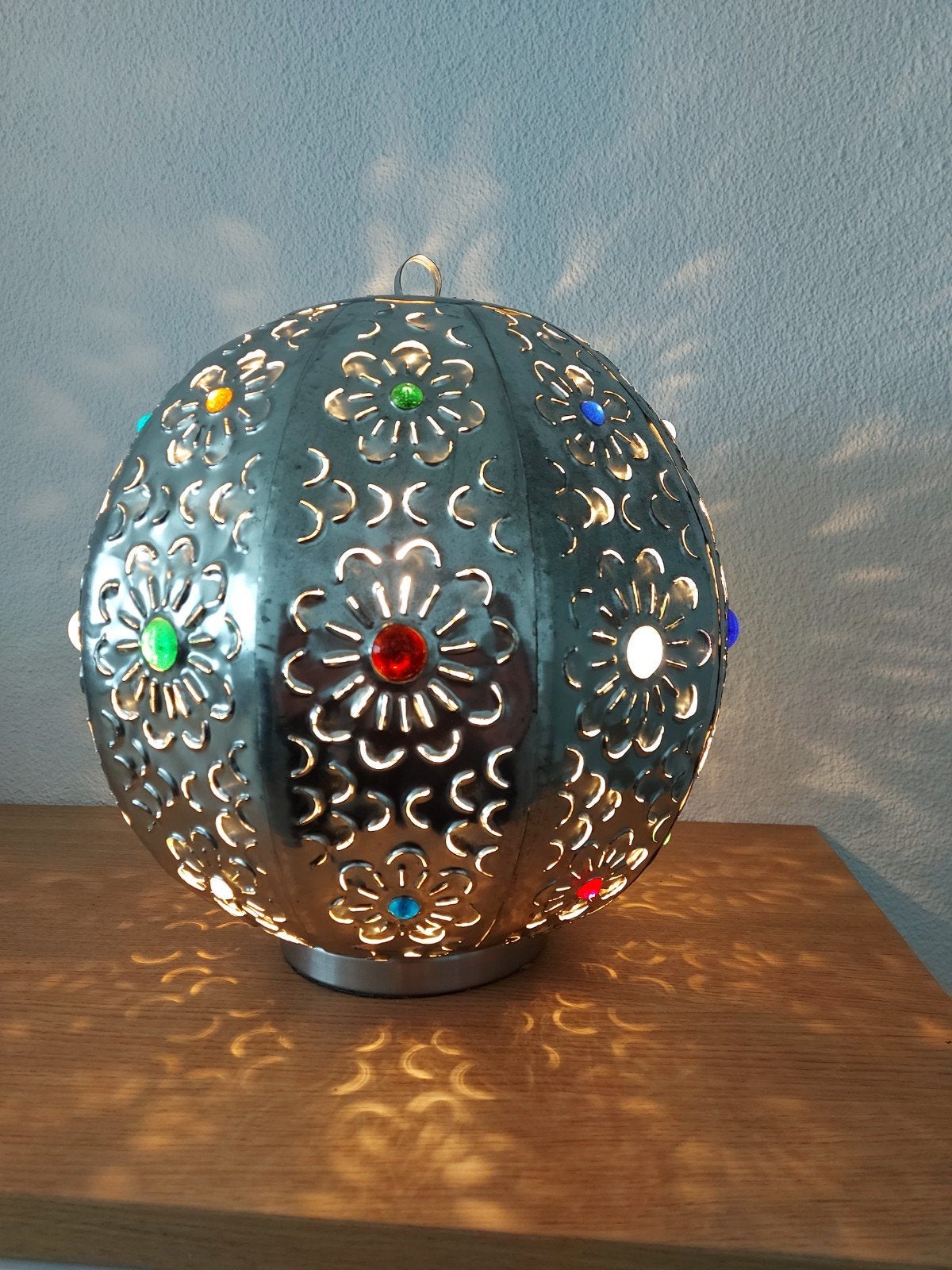 Mooie hanglamp / tafellamp, Ophalen, Zo goed als nieuw, Mexicaans / Oosters