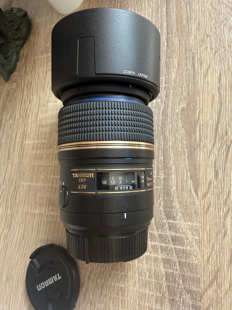 Tamron SP AF 90mm f/2.8 Di Macro 1:1 Lens voor Nikon, Ophalen of Verzenden, Zo goed als nieuw, Macrolens