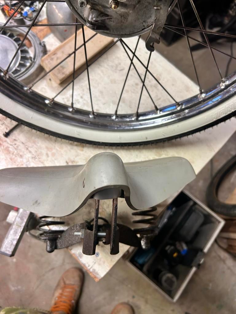 Solex zadel, Fietsen en Brommers, Brommeronderdelen | Snorfietsen, Gebruikt, Overige merken, Zadel, Ophalen