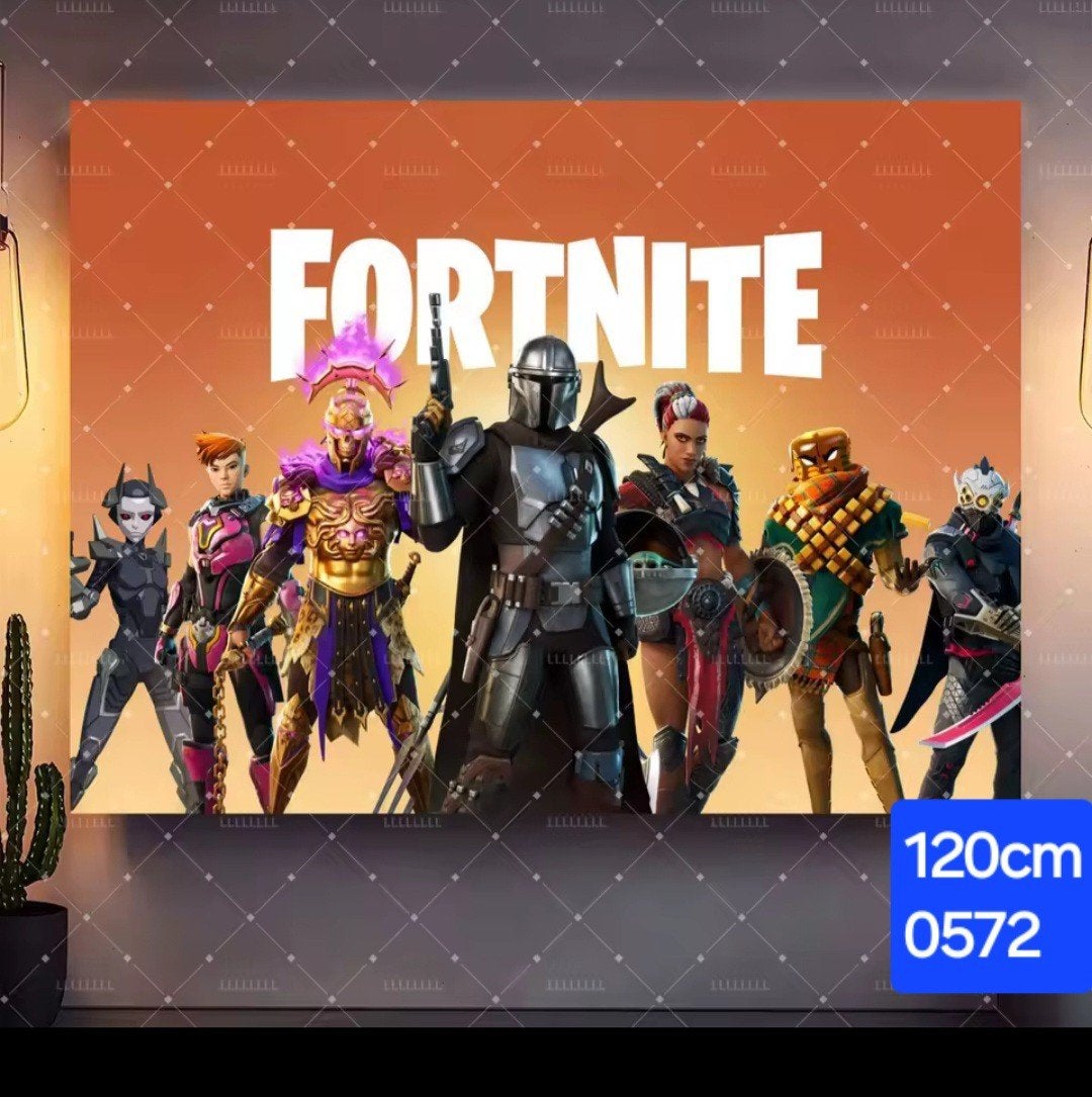 Fortnite Poster - Nieuw - 120cm, Ophalen, Nieuw, Jongen of Meisje