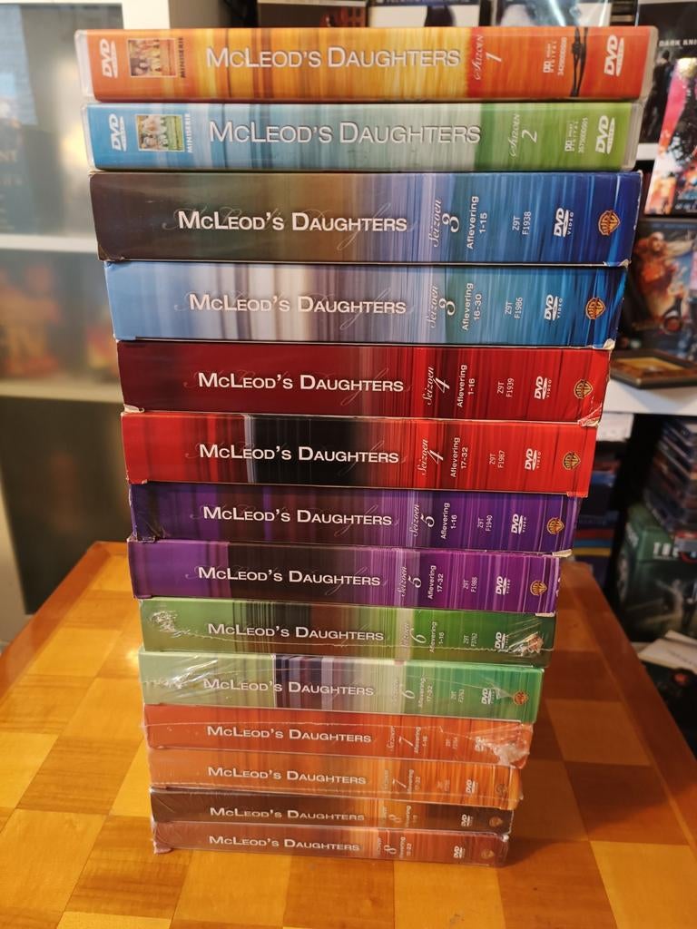 McLeod's Daughters Complete Serie 1-8 DVD Boxsets NIEUW LEES, Cd's en Dvd's, Dvd's | Tv en Series, Boxset, Drama, Ophalen of Verzenden